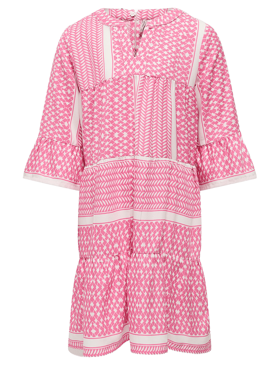Kids Only - KOGALBERTE LIFE 3/4 DRESS PTM - robes décontractées à manches longues - fuchsia pink - 0