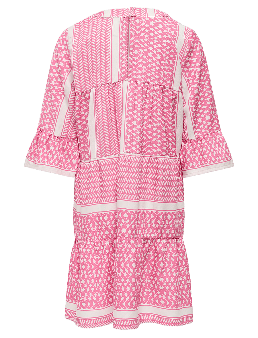 Kids Only - KOGALBERTE LIFE 3/4 DRESS PTM - robes décontractées à manches longues - fuchsia pink - 1