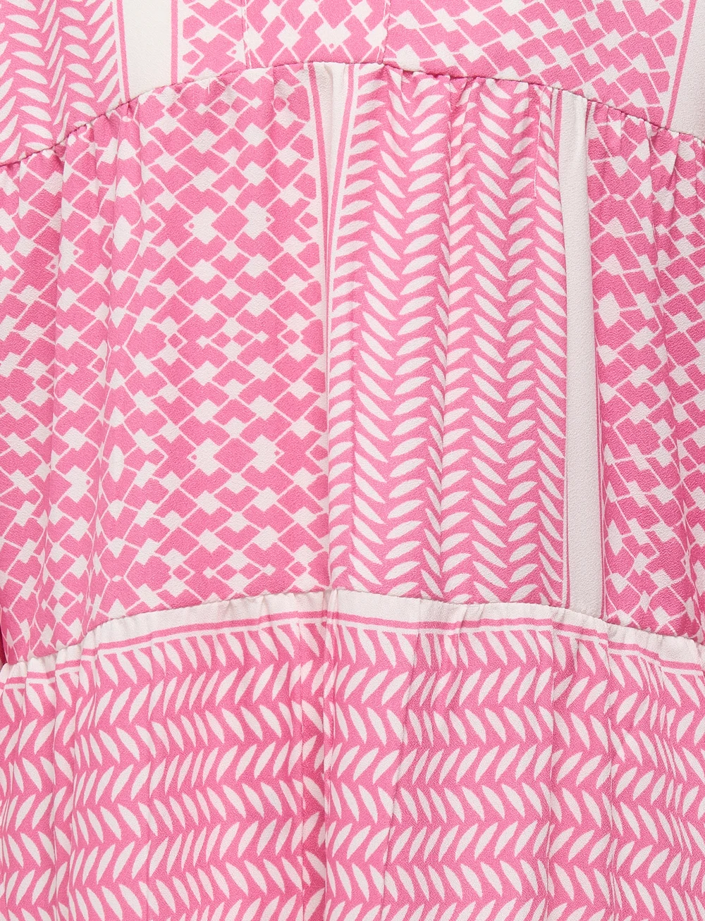 Kids Only - KOGALBERTE LIFE 3/4 DRESS PTM - långärmade vardagsklänningar - fuchsia pink - 2