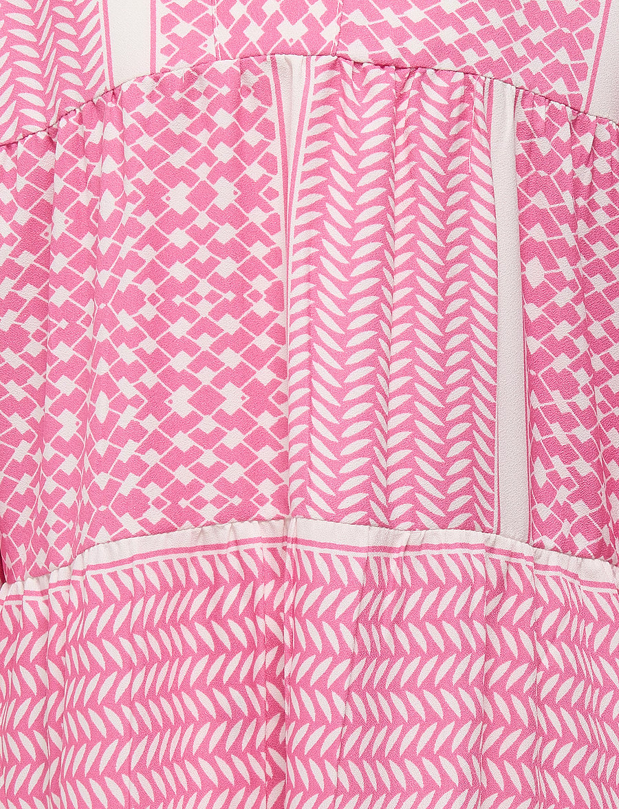 Kids Only - KOGALBERTE LIFE 3/4 DRESS PTM - langärmelige freizeitkleider - fuchsia pink - 2