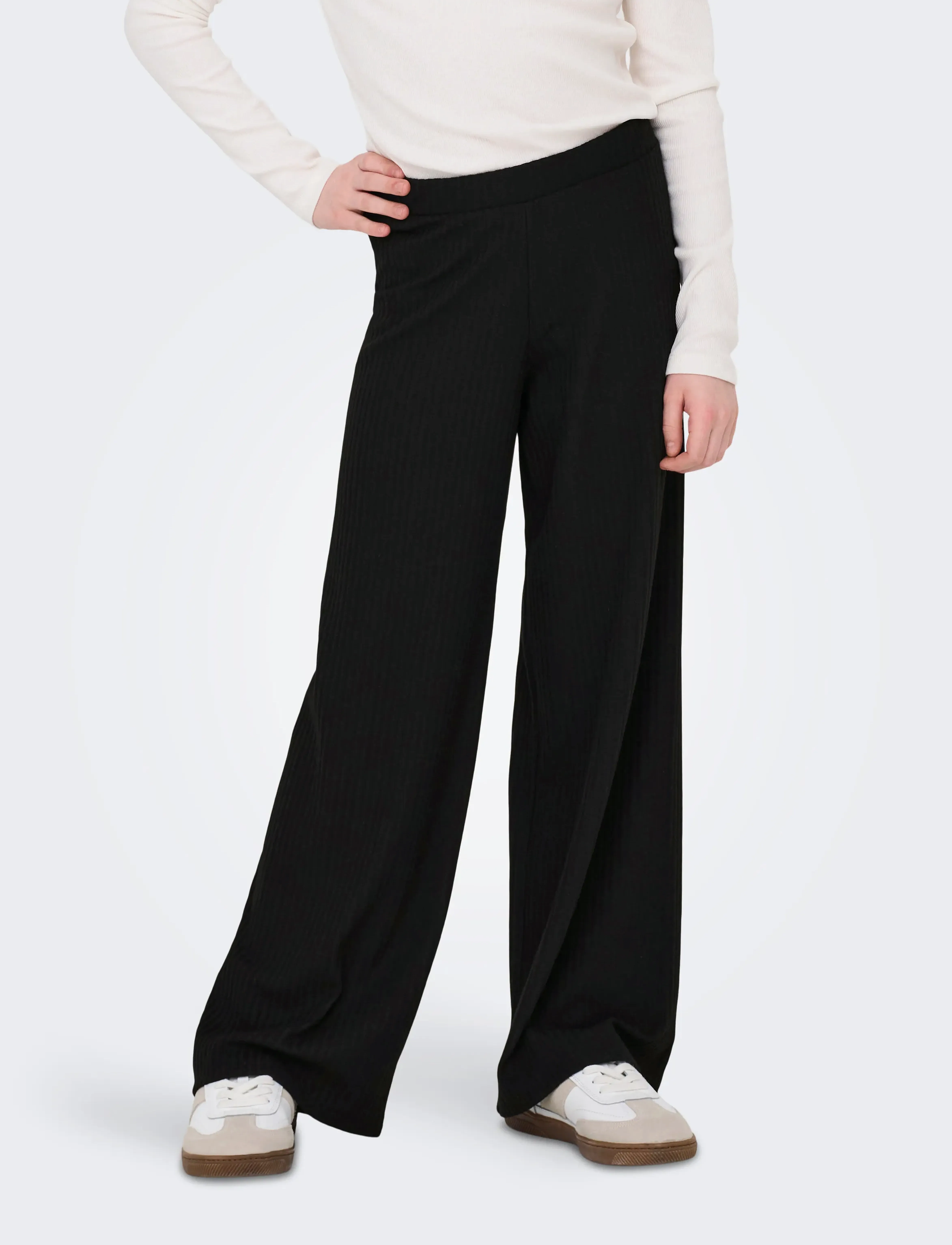 Kids Only Kognella Pant Jrs Noos, 146, Unterteile, Schwarz - Trousers, Kinder