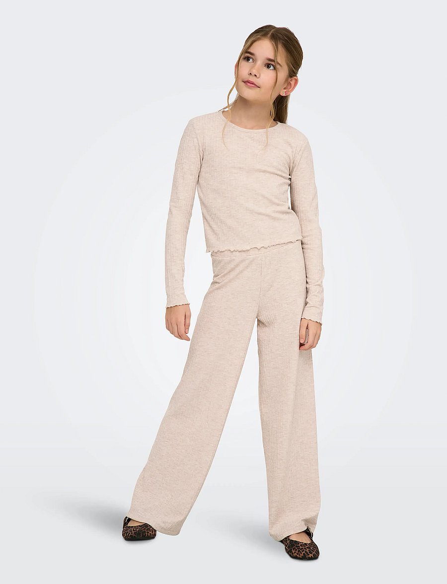 Kids Only - KOGNELLA PANT JRS NOOS - joggings - pumice stone - 4