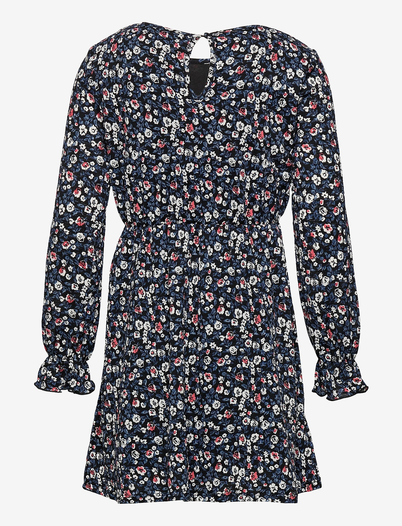 Kids Only - KONPELLA L/S O-NECK DRESS CP JRS - black - 1