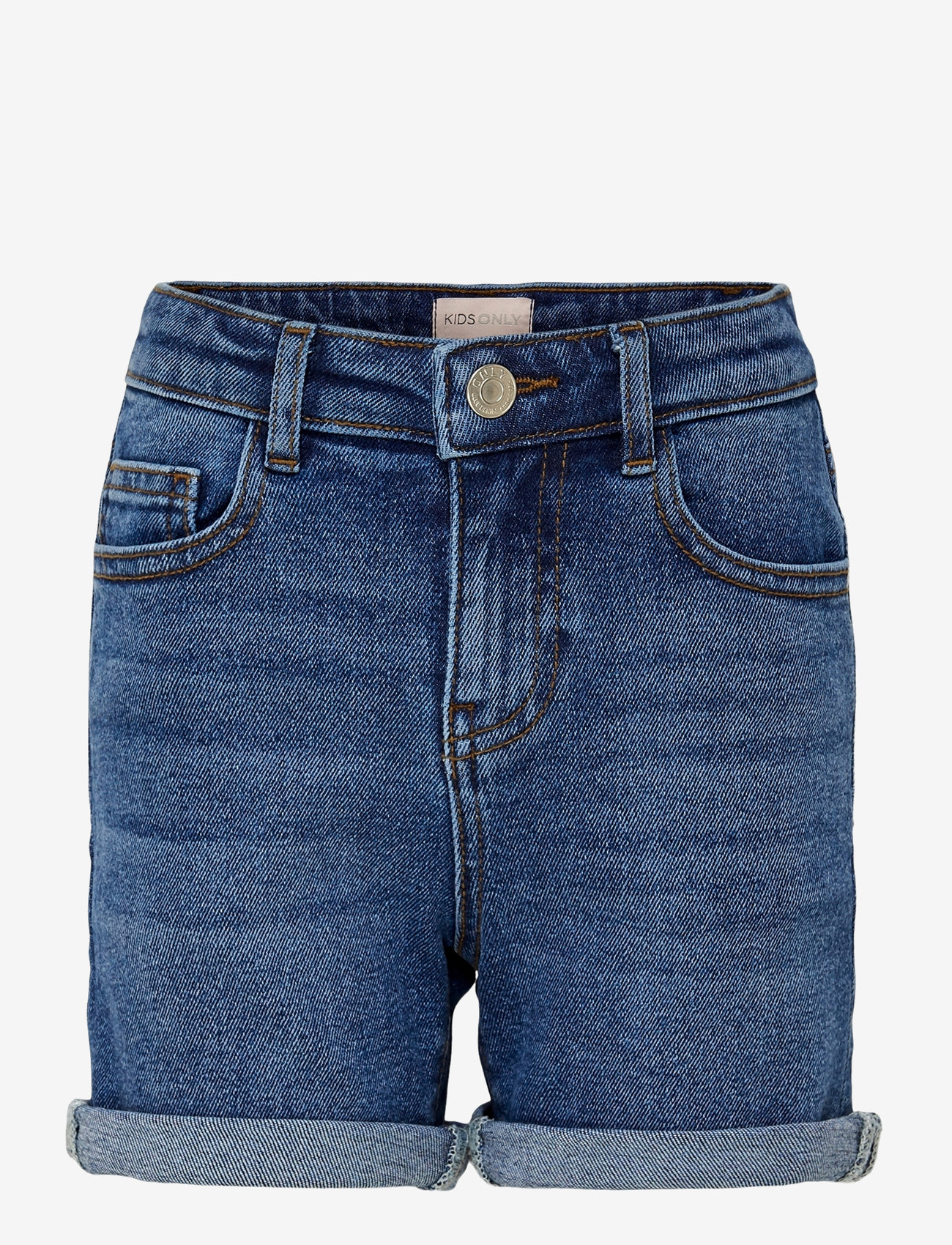 Kids Only - KOGPHINE SHORTS DNM AZG NOOS - denimshorts - medium blue denim - 1