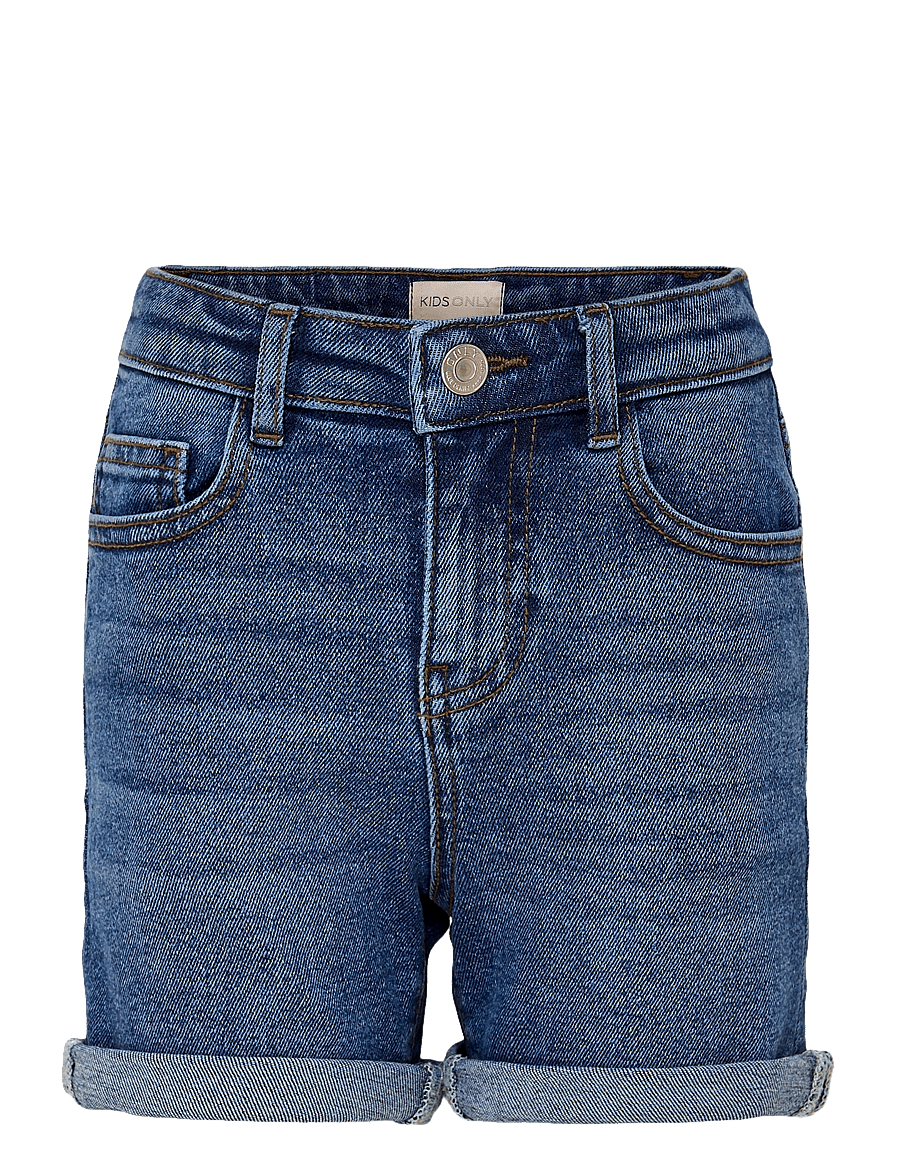 Kids Only - KOGPHINE SHORTS DNM AZG NOOS - lühikesed teksapüksid - medium blue denim - 1