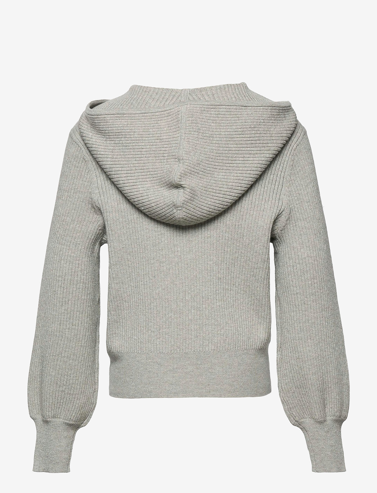 Kids Only - KONFLORELLE LIFE L/S HOOD KNT - light grey melange - 1