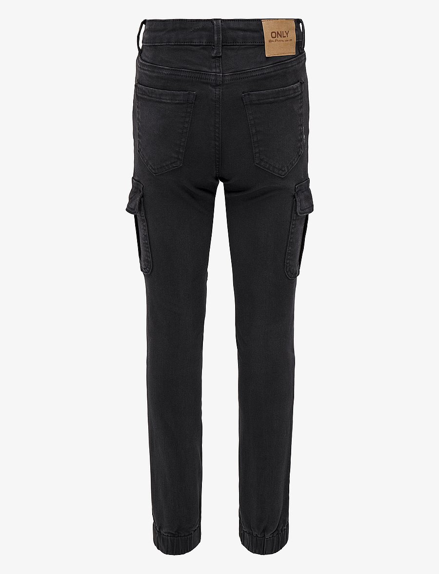 Kids Only - KONMISSOURI REG LIFE CARGO PNT NOOS - cargohosen - black - 2