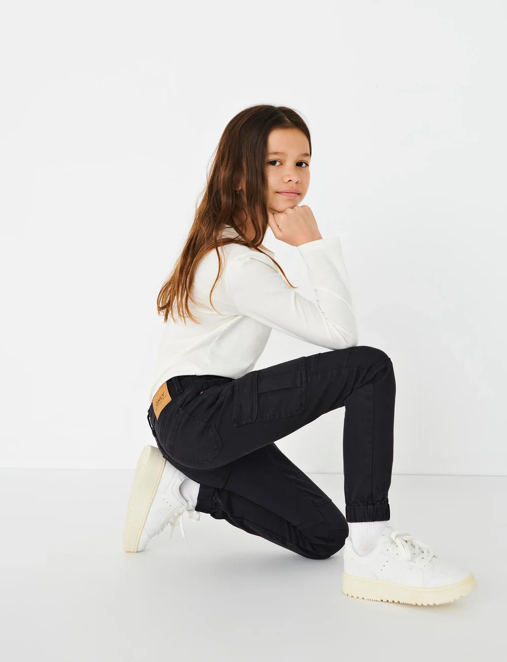 Kids Only - KONMISSOURI REG LIFE CARGO PNT NOOS - cargobukser - black - 0