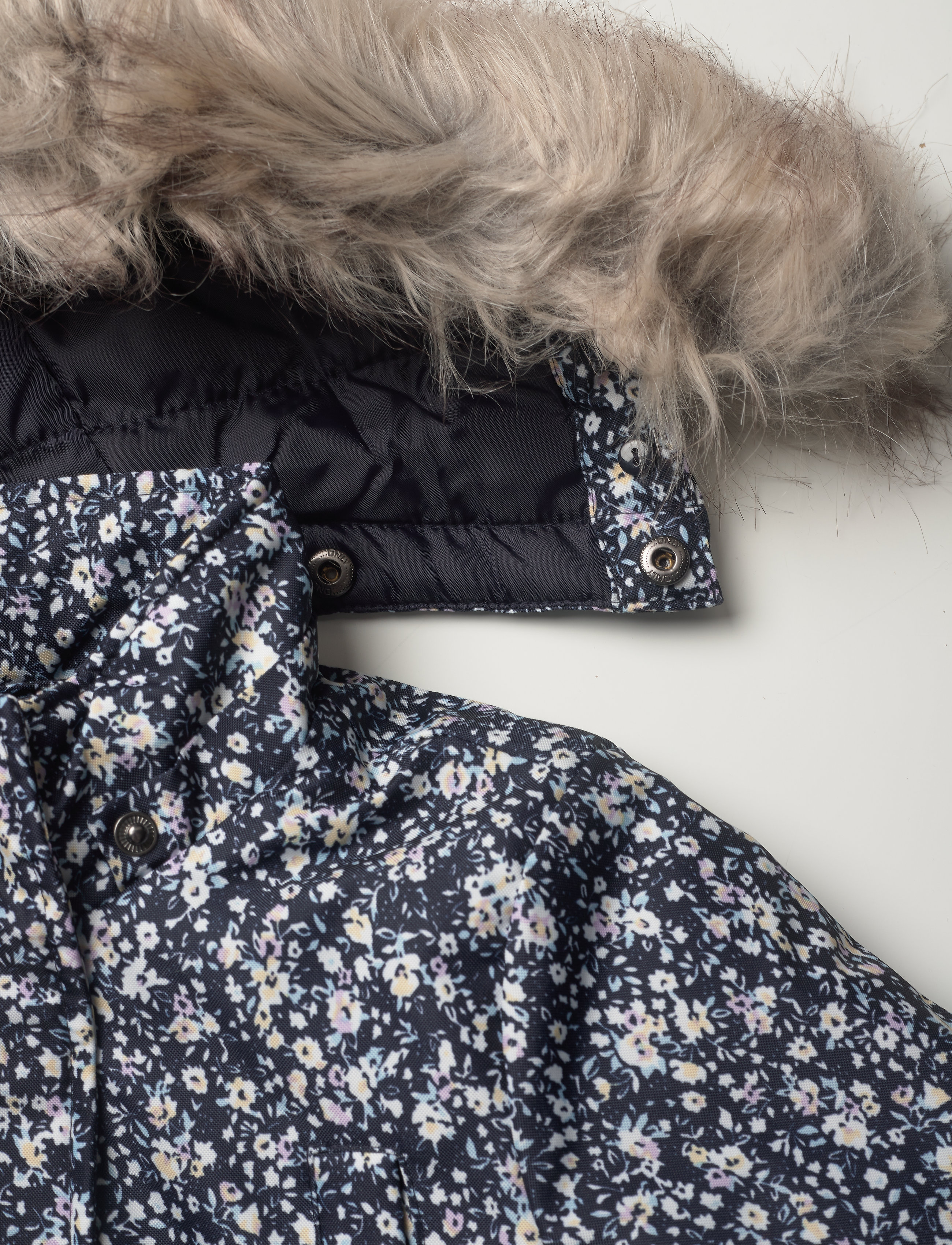 Kids Only - KONIRIS FUR PARKA AOP CP OTW - night sky - 3