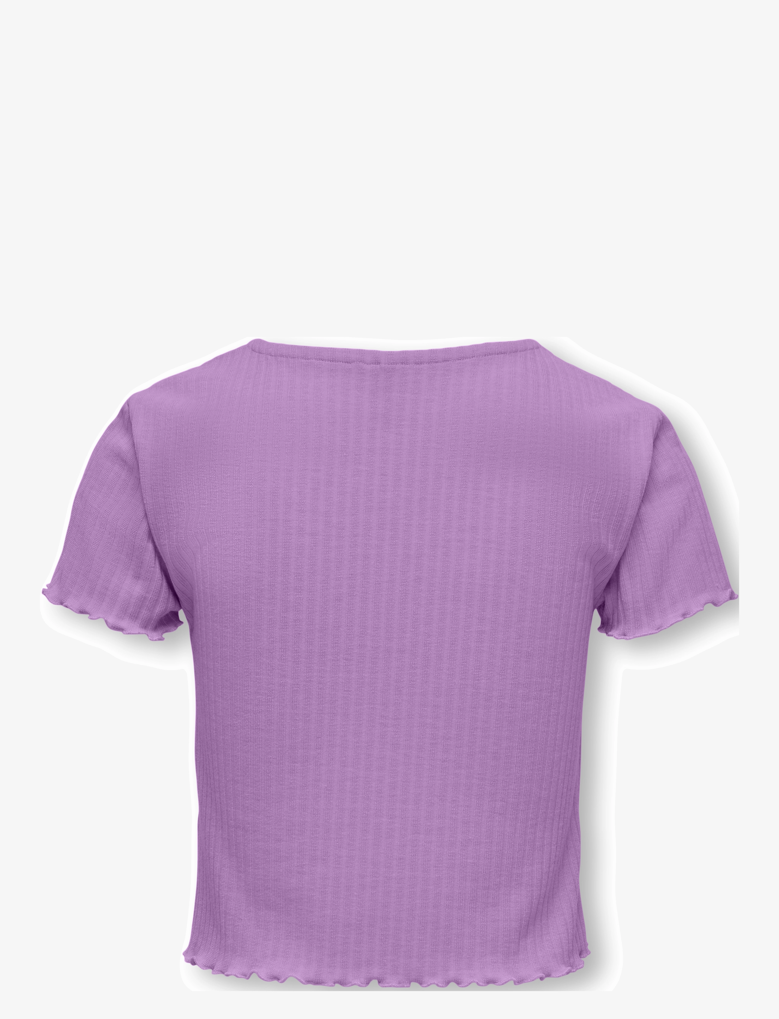 Kids Only - KOGNELLA S/S O-NECK TOP NOOS JRS - kortærmede t-shirts - african violet - 1