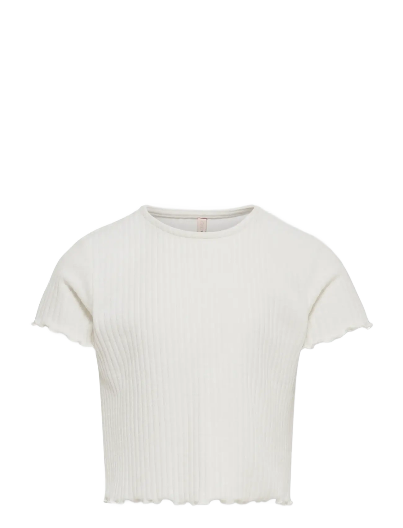 Kids Only KOGNELLA S/S O-NECK TOP NOOS JRS - Pluusid - CLOUD DANCER / white
