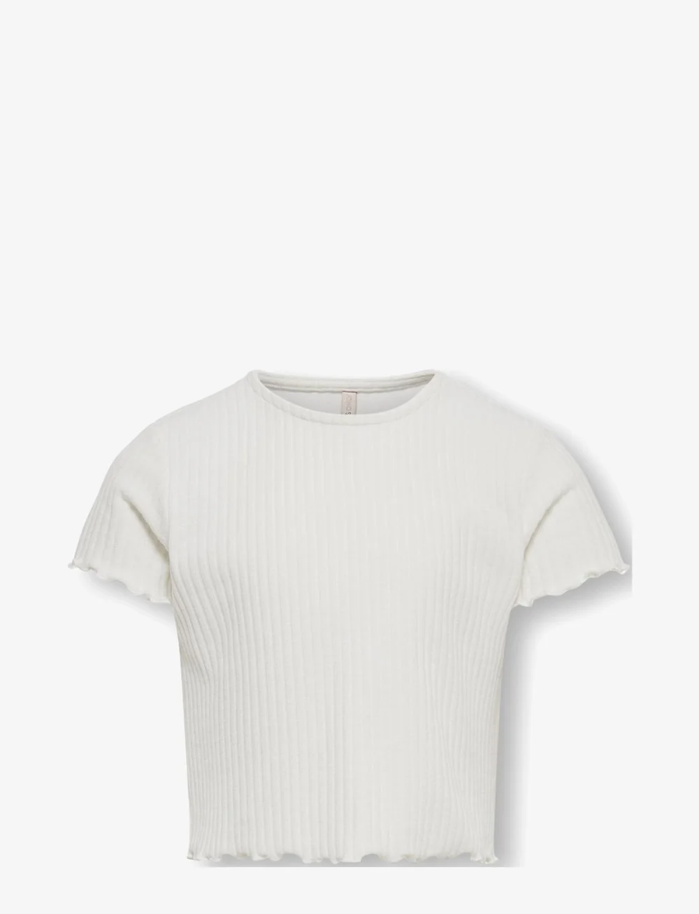 Kids Only - KOGNELLA S/S O-NECK TOP NOOS JRS - kortærmede t-shirts - cloud dancer - 1