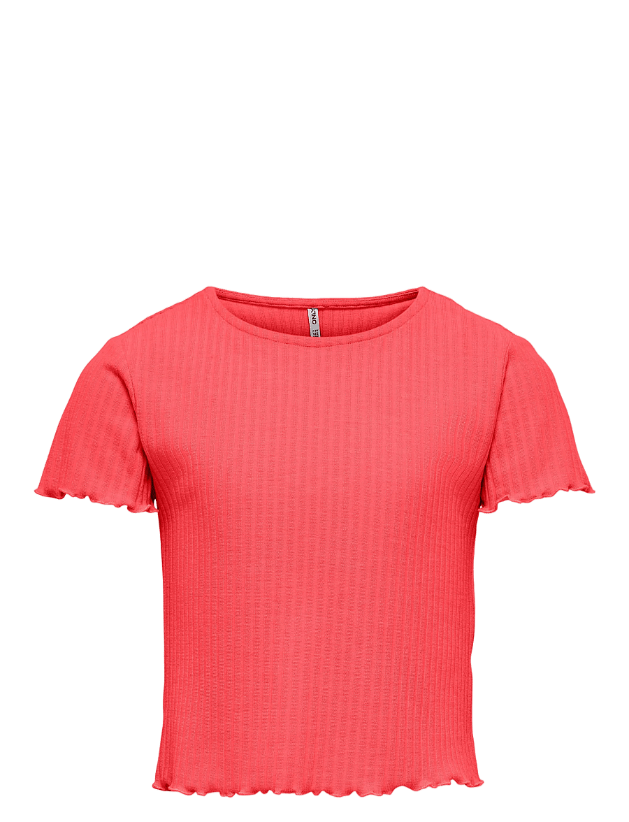 Kids Only - KOGNELLA S/S O-NECK TOP NOOS JRS - kortærmede t-shirts - dubarry - 0