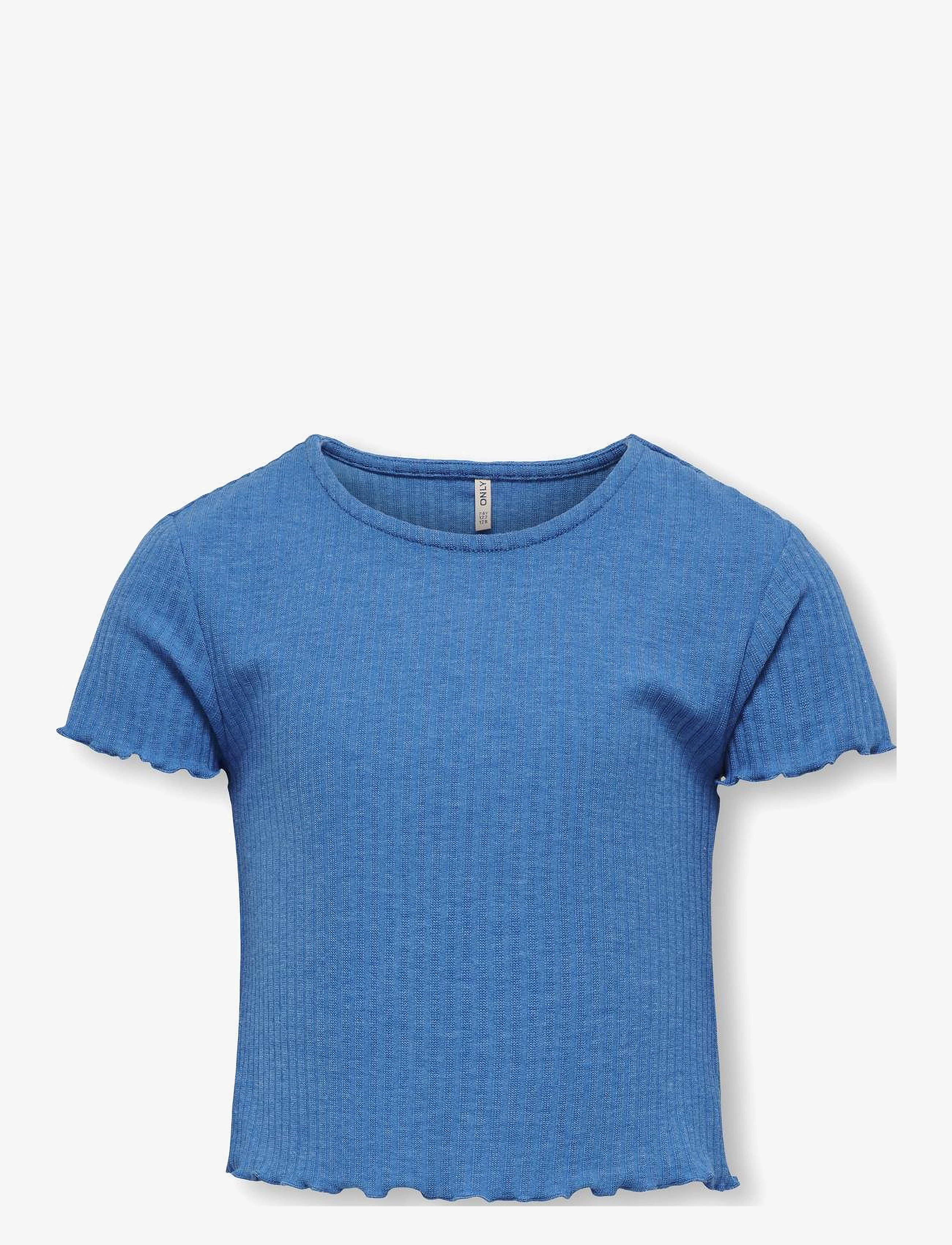 KOGNELLA S/S O-NECK TOP NOOS JRS - FRENCH BLUE
