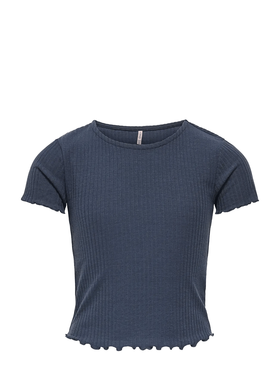 Kids Only - KOGNELLA S/S O-NECK TOP NOOS JRS - kurzärmelige - ombre blue - 1