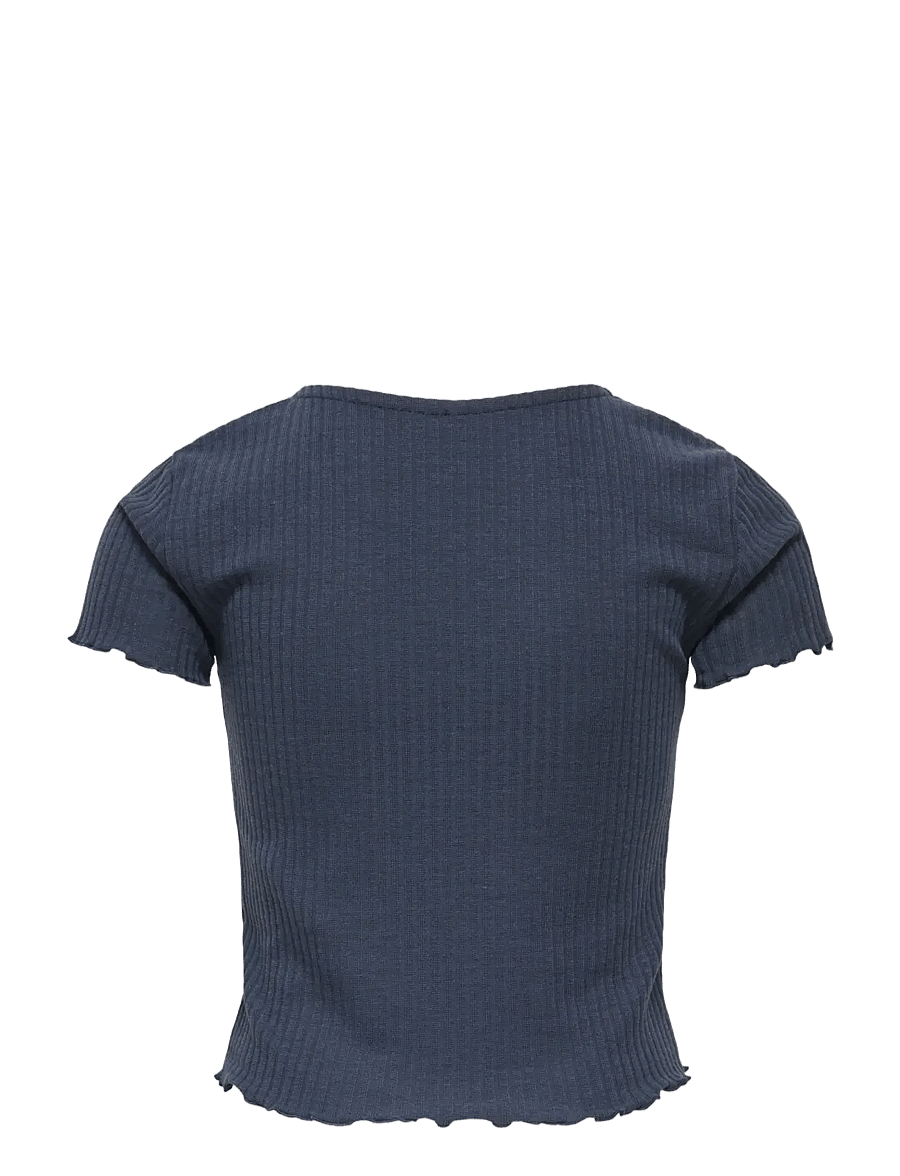 Kids Only - KOGNELLA S/S O-NECK TOP NOOS JRS - kurzärmelige - ombre blue - 2