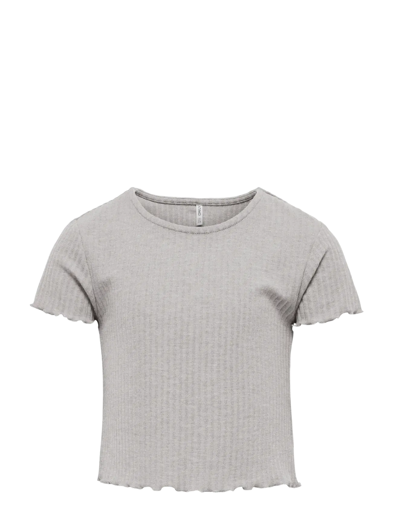 Kids Only KOGNELLA S/S O-NECK TOP NOOS JRS - Kläder - OPAL GRAY / grey
