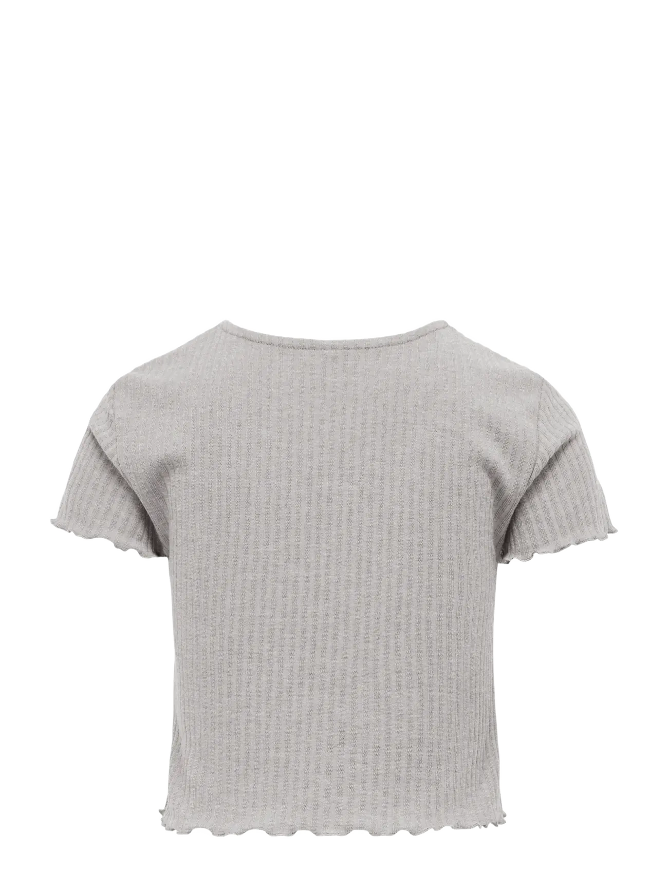 Kids Only - KOGNELLA S/S O-NECK TOP NOOS JRS - lühikeste varrukatega t-särgid - opal gray - 1