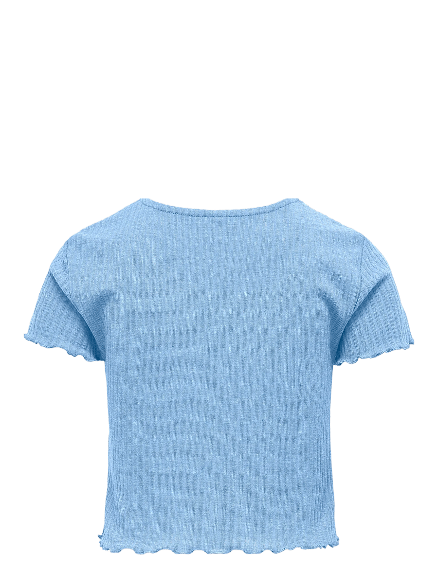 Kids Only - KOGNELLA S/S O-NECK TOP NOOS JRS - kortærmede t-shirts - open air - 2