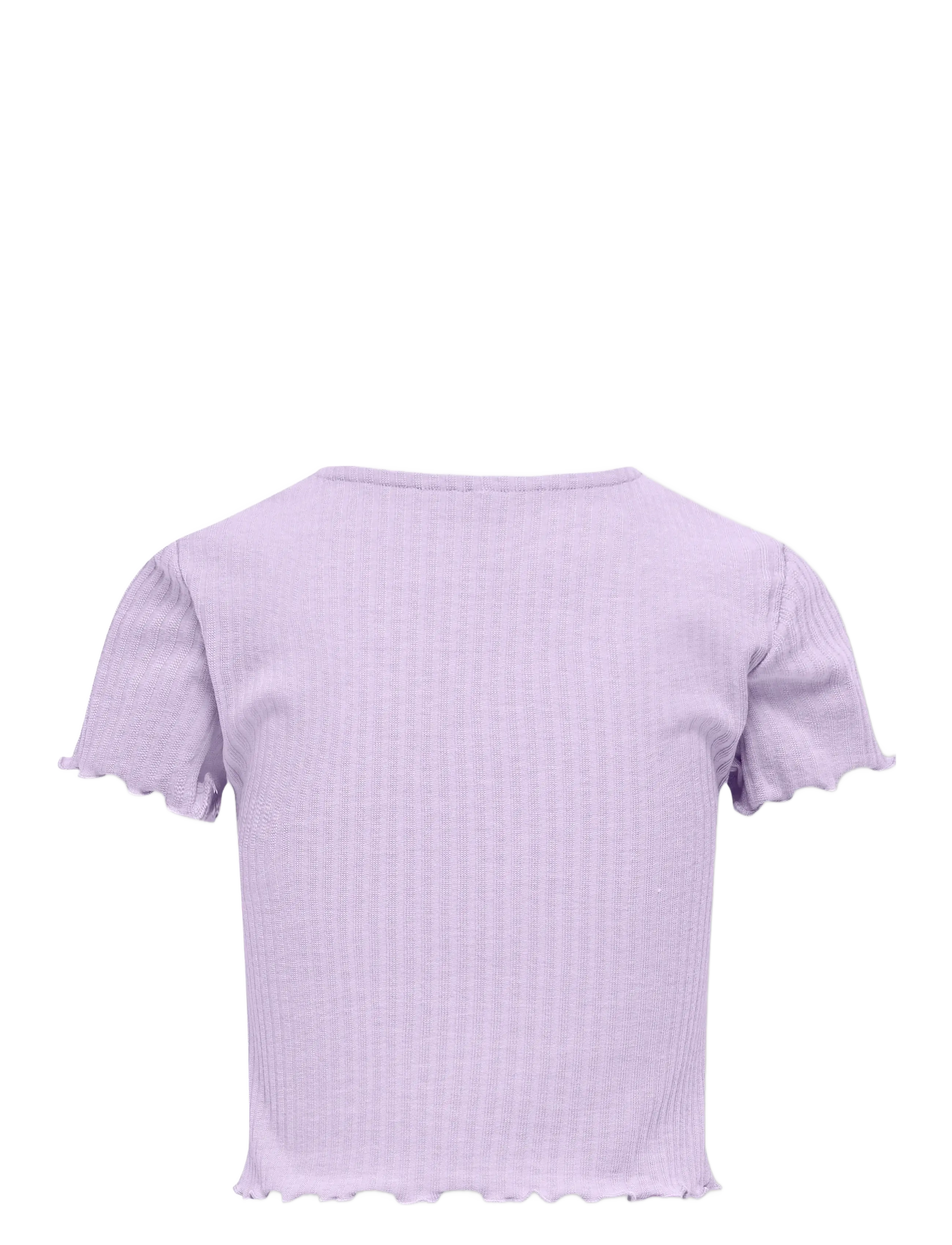 Kids Only - KOGNELLA S/S O-NECK TOP NOOS JRS - kortærmede t-shirts - pastel lilac - 1
