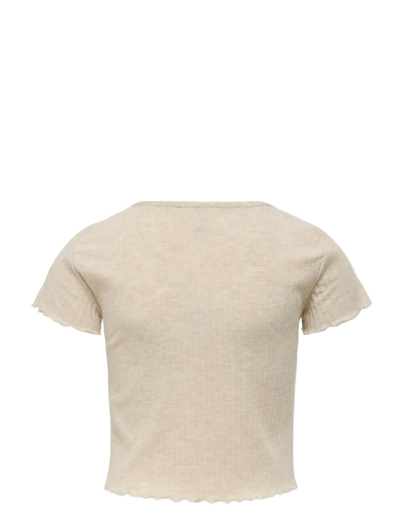 Kids Only - KOGNELLA S/S O-NECK TOP NOOS JRS - marškinėliai trumpomis rankovėmis - pumice stone - 2