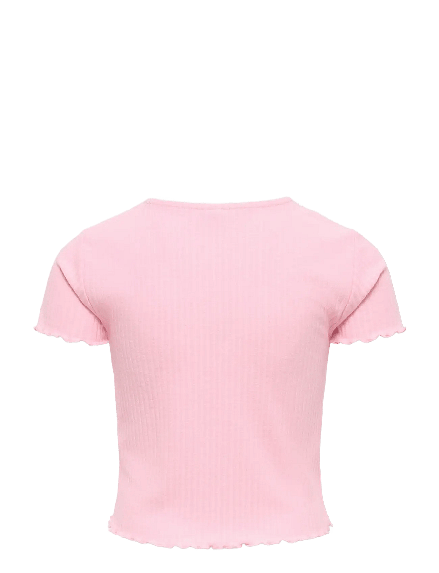 Kids Only - KOGNELLA S/S O-NECK TOP NOOS JRS - kortærmede t-shirts - romance rose - 2