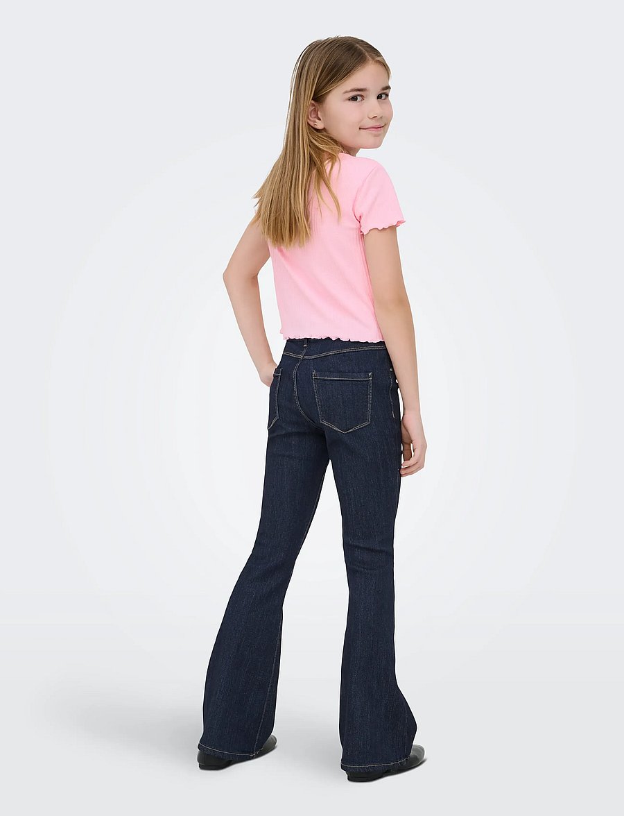 Kids Only - KOGNELLA S/S O-NECK TOP NOOS JRS - kortærmede t-shirts - romance rose - 3