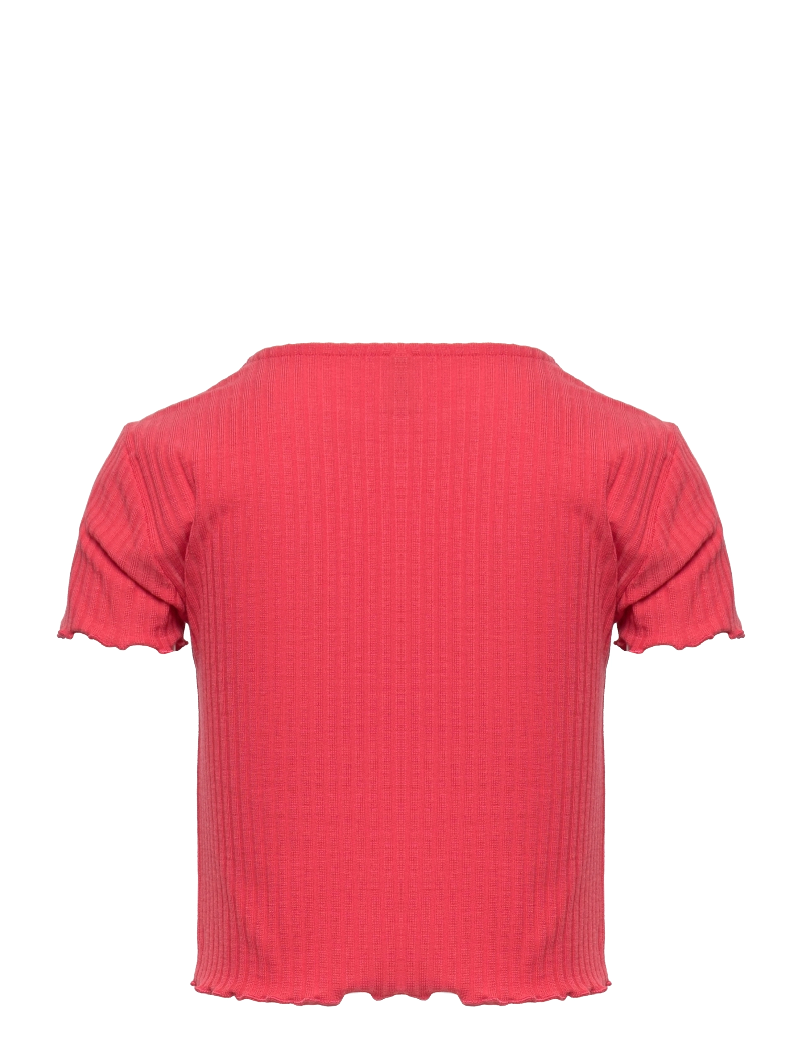 Kids Only - KOGNELLA S/S O-NECK TOP NOOS JRS - kortærmede t-shirts - sugar coral - 1