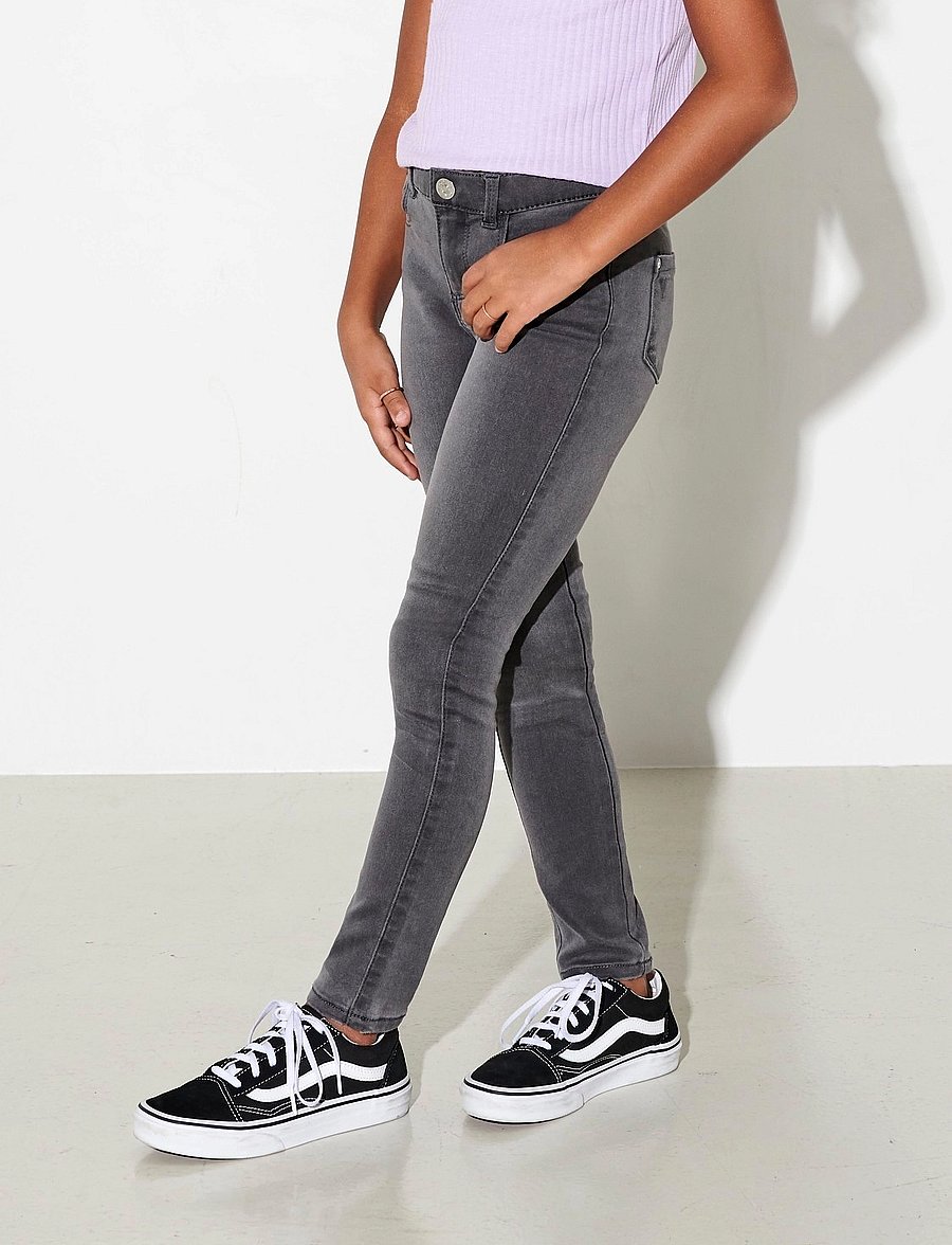 Kids Only - KONROYAL LIFE REG SKINNY BJ312 NOOS - jeans skinny - dark grey denim - 5