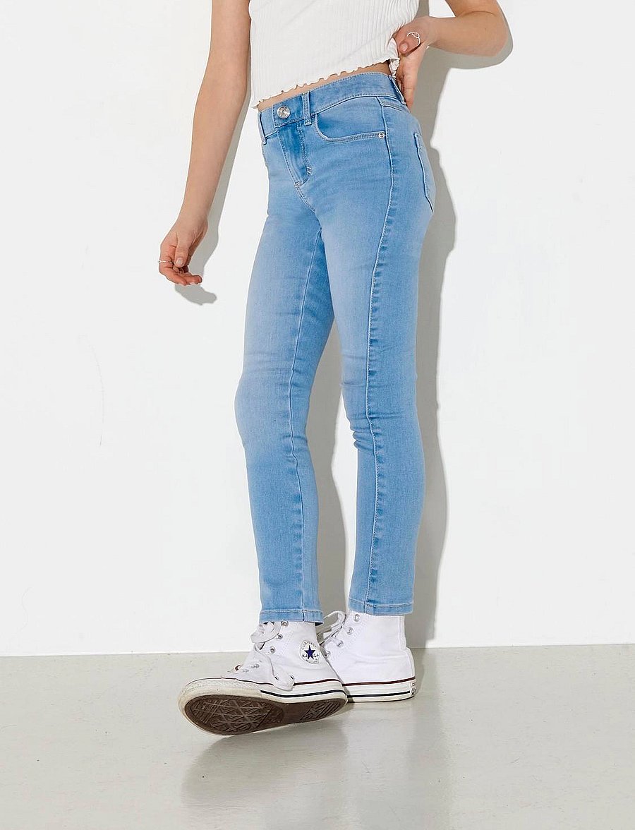 Kids Only - KONROYAL LIFE REG SKINNY BJ13333 NOOS - kitsad teksad - light blue denim - 5