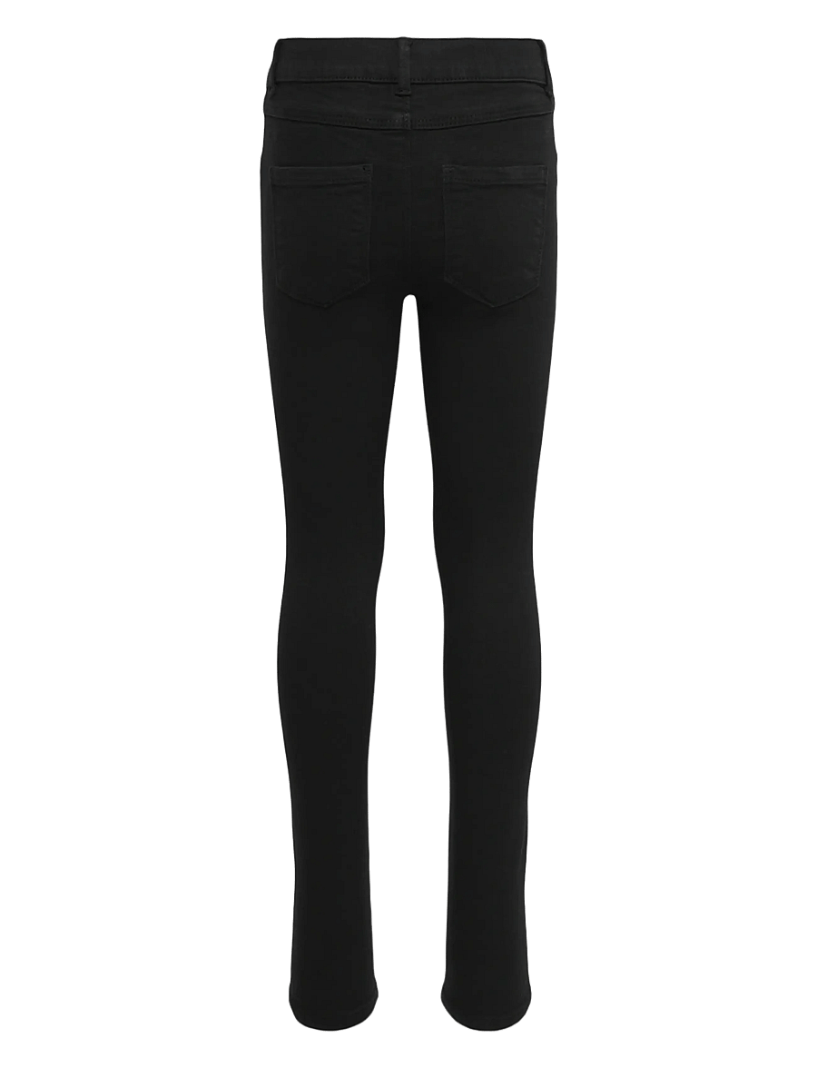 Kids Only - KONRAIN REG SKINNY JEANS CRY6060 NOOS - jeans skinny - black - 2