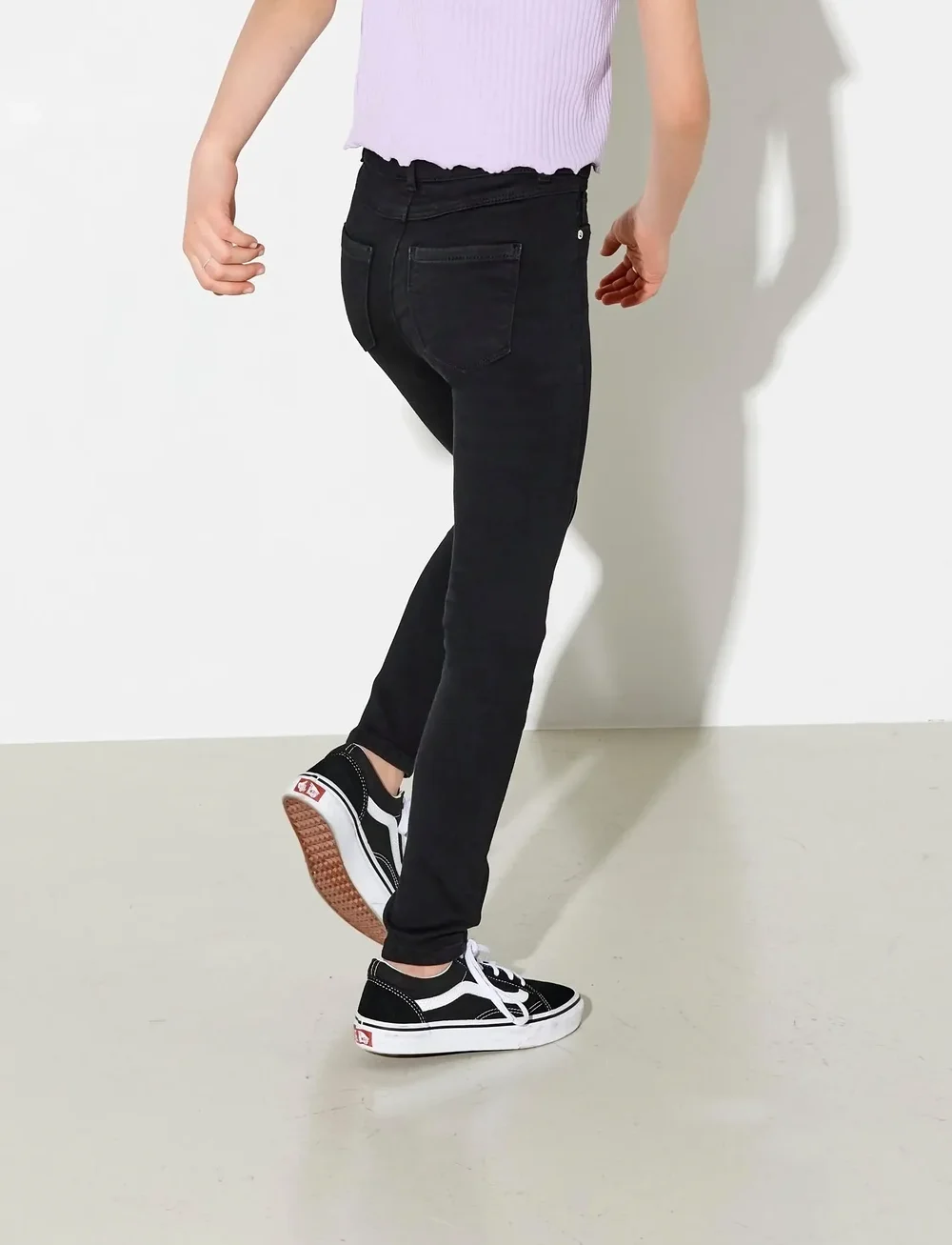 Kids Only - KONRAIN REG SKINNY JEANS CRY6060 NOOS - skinny jeans - black - 3