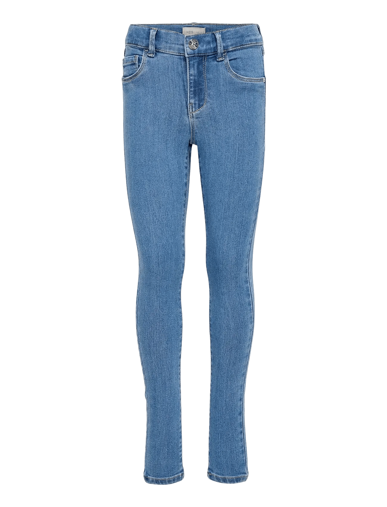 Medium Blue Denim Life Regular Skinny Jeans str. 158