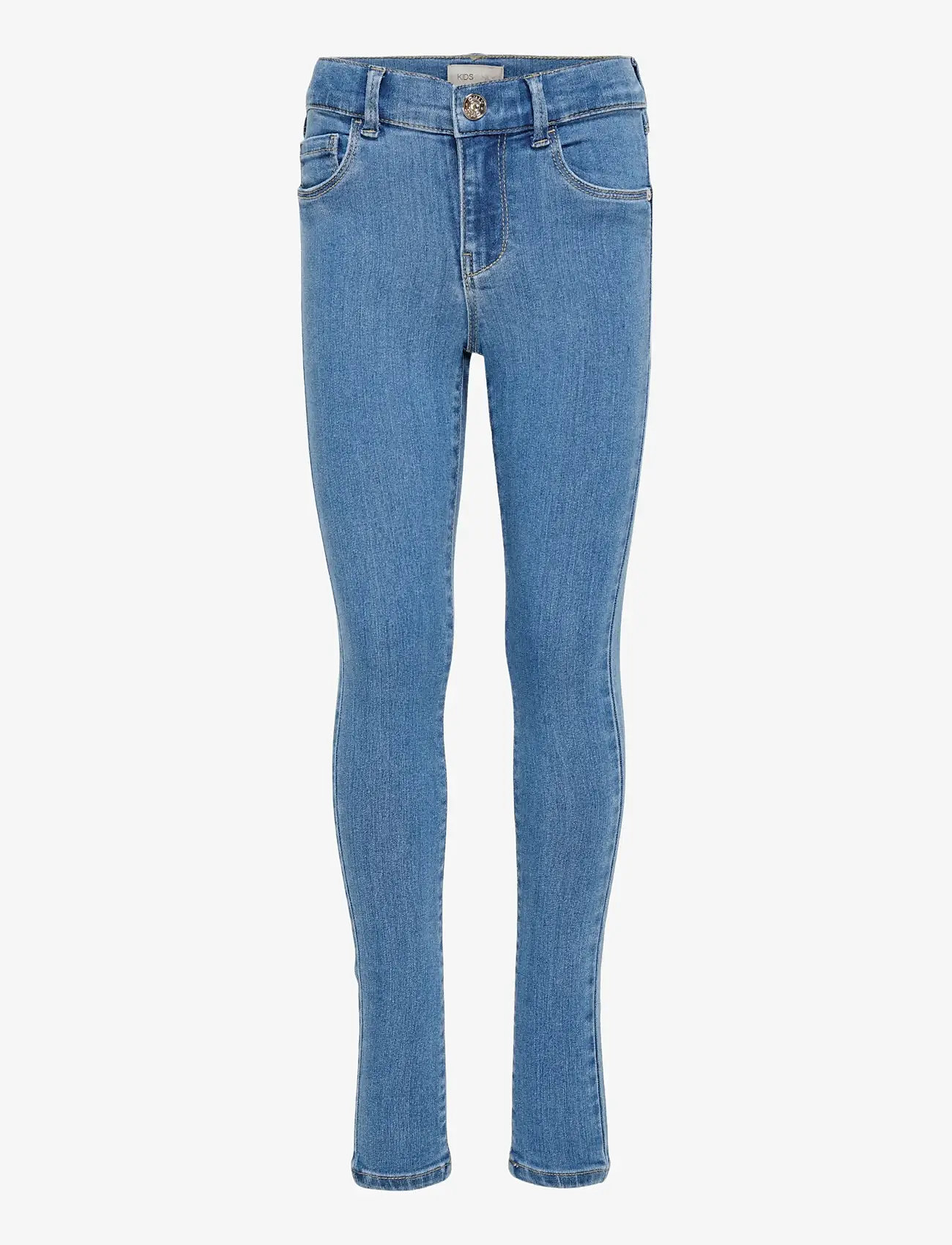 Kids Only - KONRAIN LIFE REG SKINNY BB BJ009 NOOS - liibuvad teksad - medium blue denim - 1