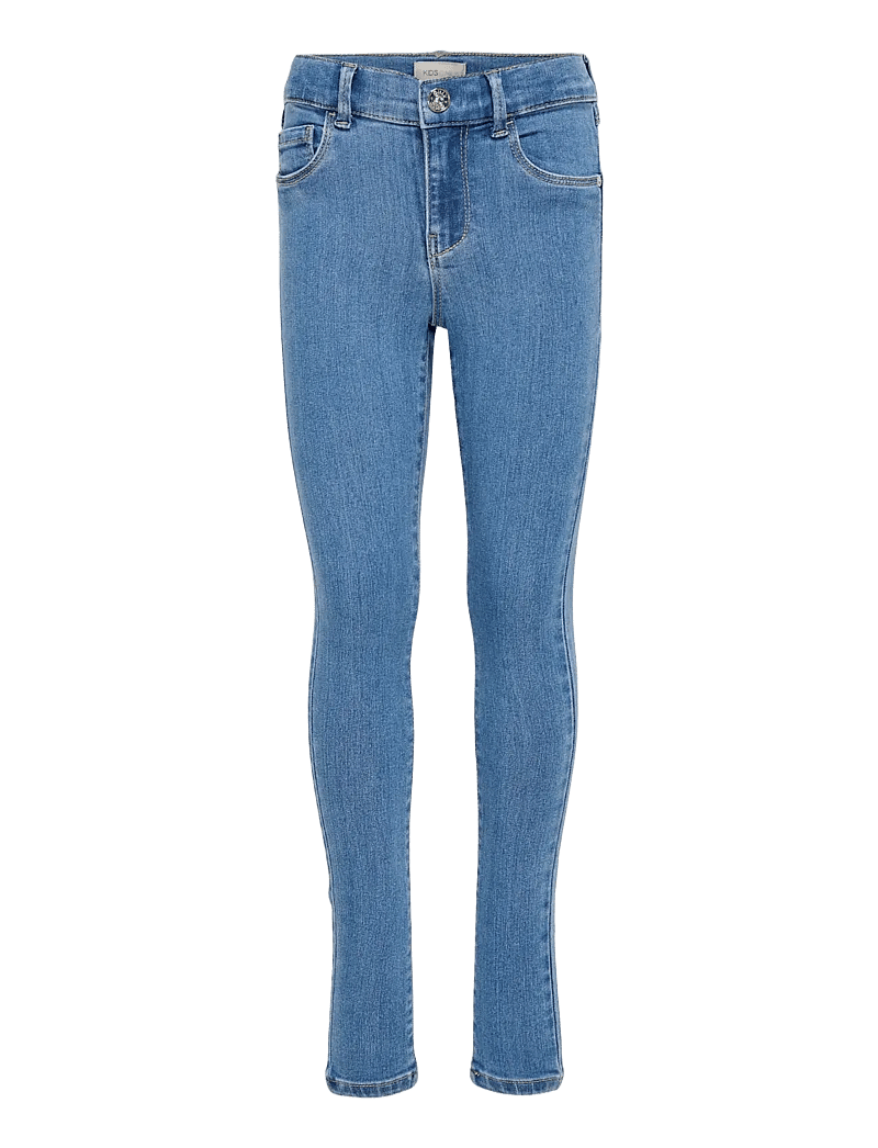 Kids Only - KONRAIN LIFE REG SKINNY BB BJ009 NOOS - liibuvad teksad - medium blue denim - 1