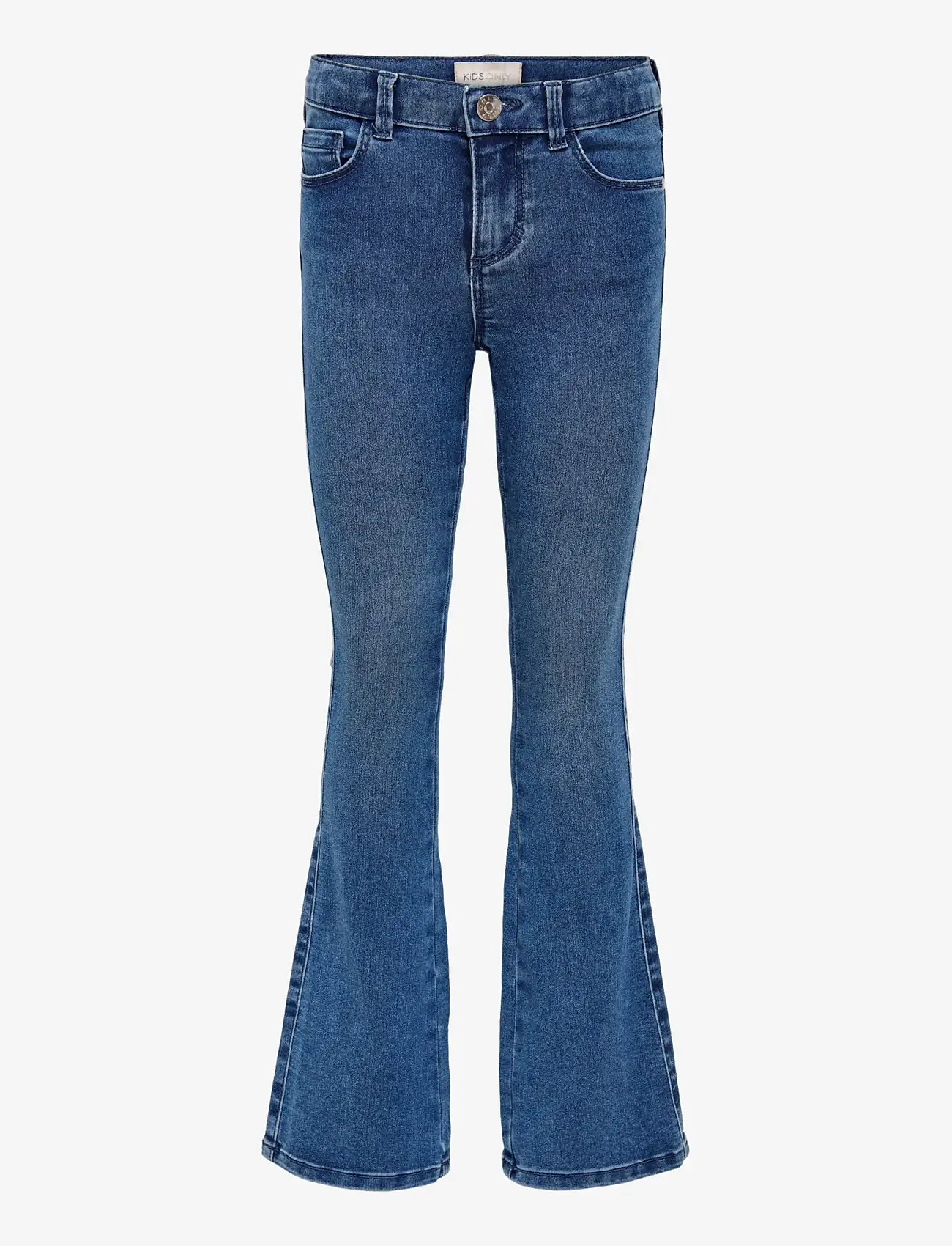 Kids Only - KONROYAL LIFE REG FLARED PIM504 NOOS - bootcut jeans - medium blue denim - 1