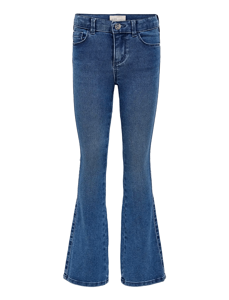 Kids Only - KONROYAL LIFE REG FLARED PIM504 NOOS - bootcut jeans - medium blue denim - 1