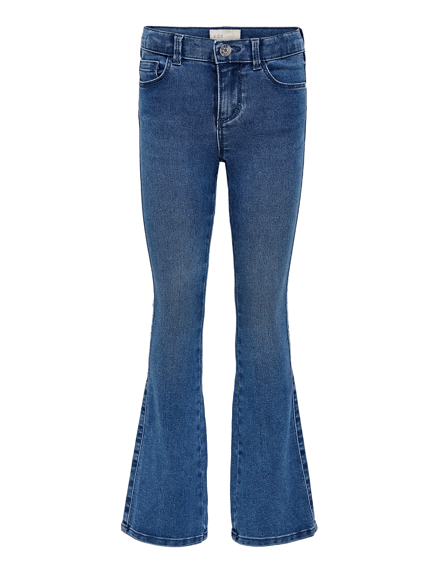 Kids Only - KONROYAL LIFE REG FLARED PIM504 NOOS - bootcut-farkut - medium blue denim - 1