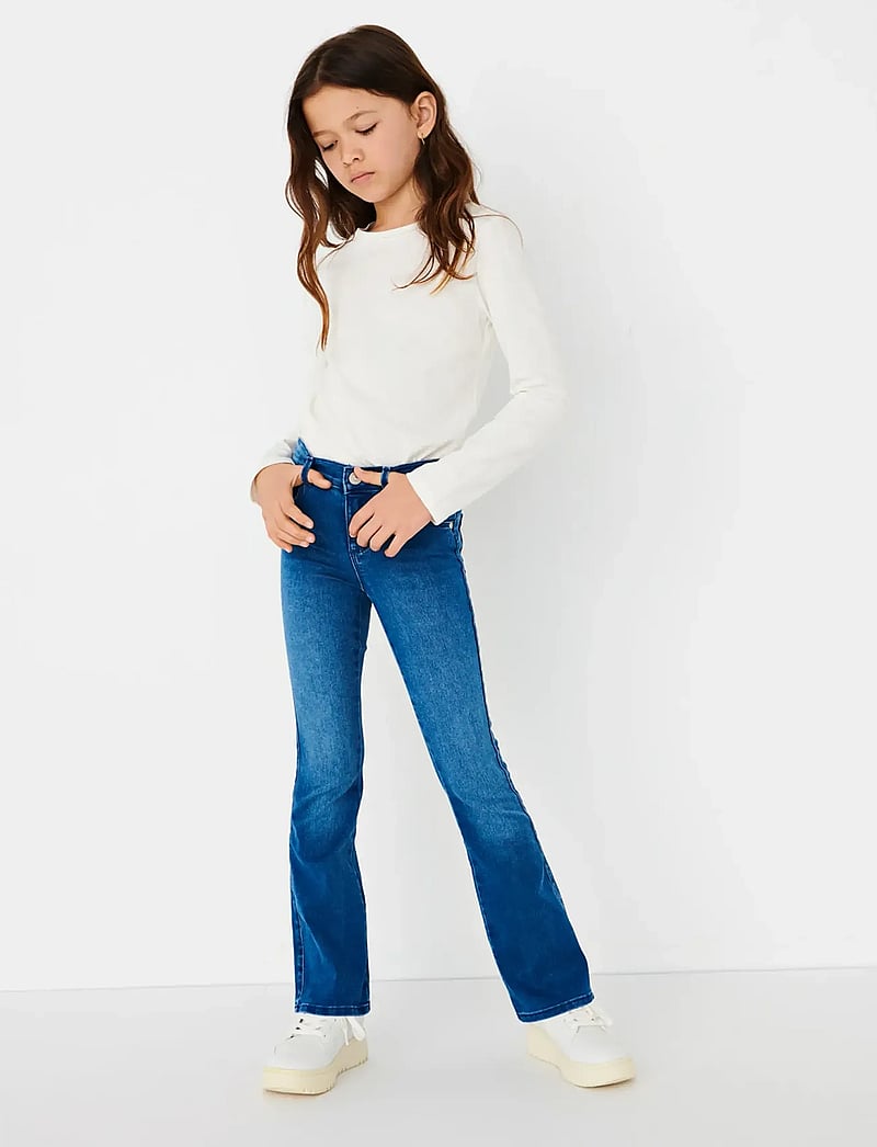 Kids Only - KONROYAL LIFE REG FLARED PIM504 NOOS - bootcut jeans - medium blue denim - 0