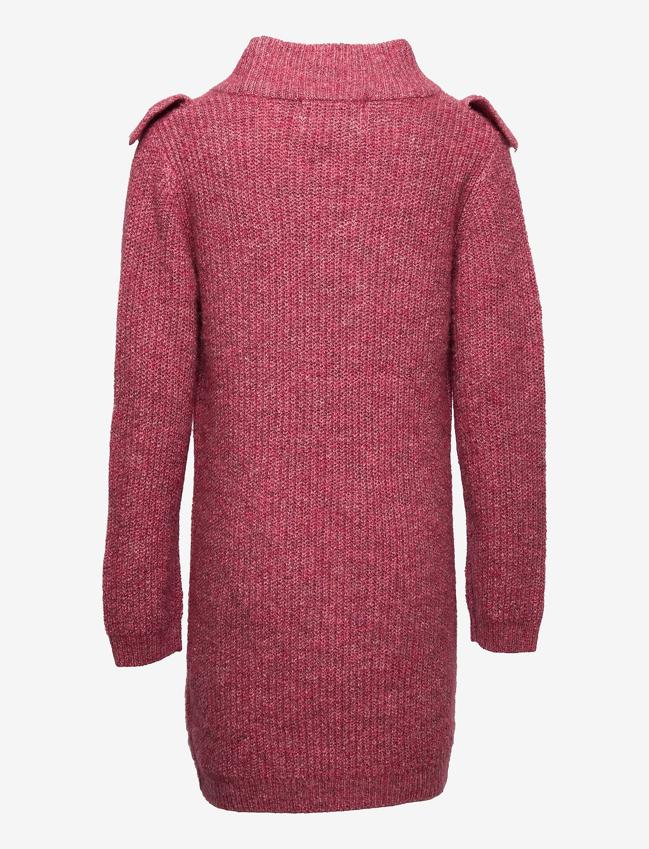 Kids Only - KONSTELLA LIFE L/S RUFFLE DRESS KNT - mauvewood - 1
