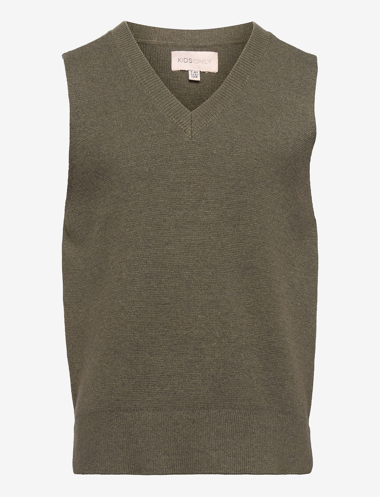 Kids Only - KONDALLAS VEST KNT - dusky green - 0
