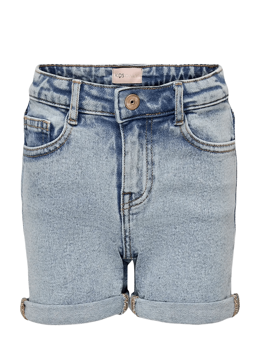 Kids Only - KOGPHINE SHORTS DNM AZG668 NOOS - jeansshorts - light blue denim - 1