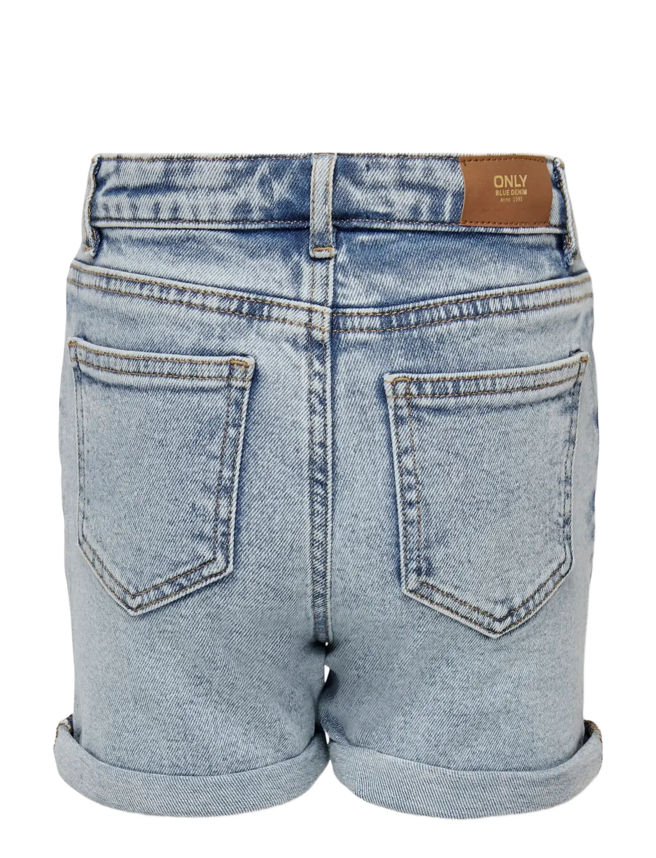 Kids Only - KOGPHINE SHORTS DNM AZG668 NOOS - jeansshorts - light blue denim - 2