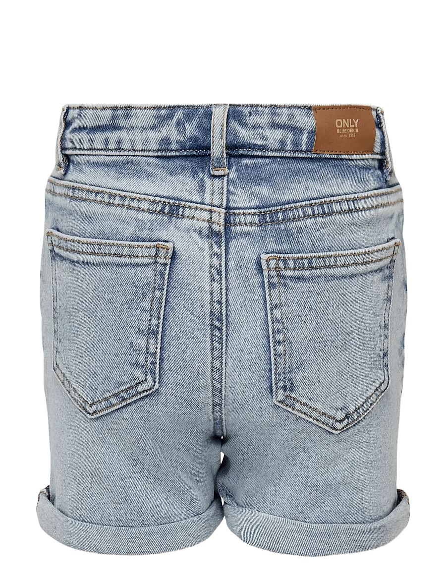 Kids Only - KOGPHINE SHORTS DNM AZG668 NOOS - jeansshorts - light blue denim - 2