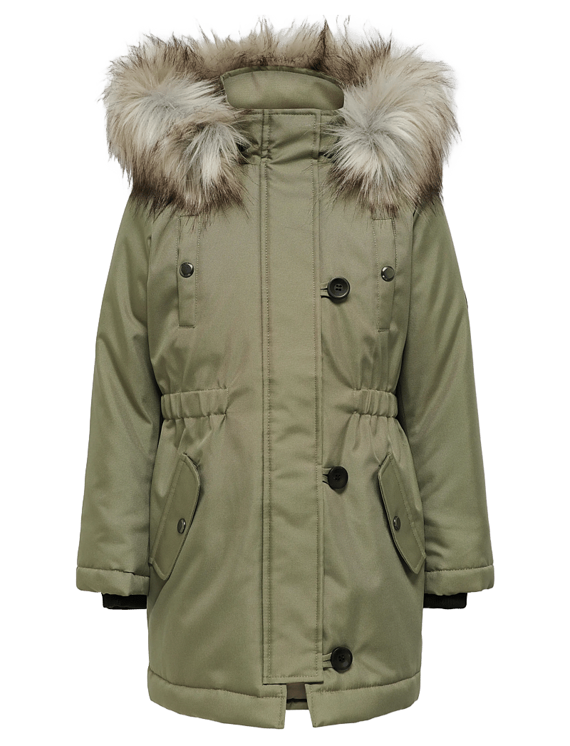 Kids Only - KOGIRIS LIFE FUR PARKA OTW NOOS - parkad - aloe - 0