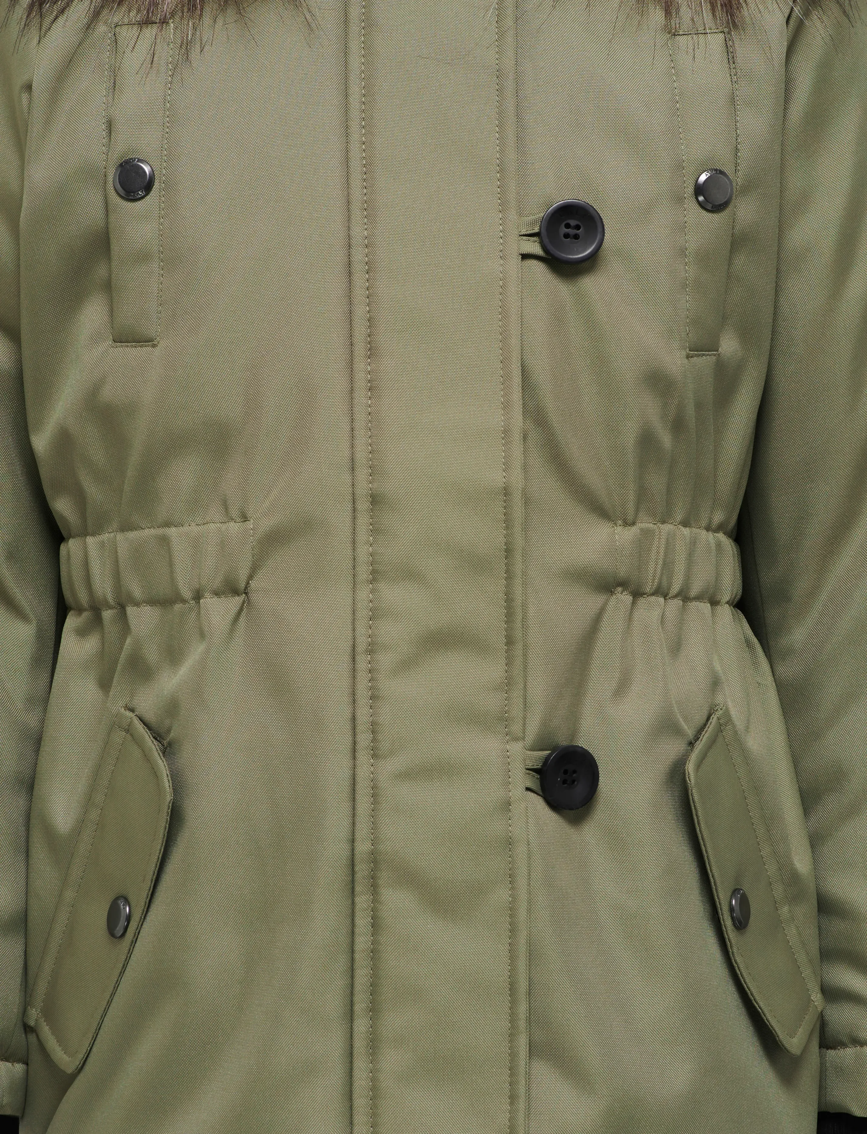 Kids Only - KOGIRIS LIFE FUR PARKA OTW NOOS - parkas - aloe - 2
