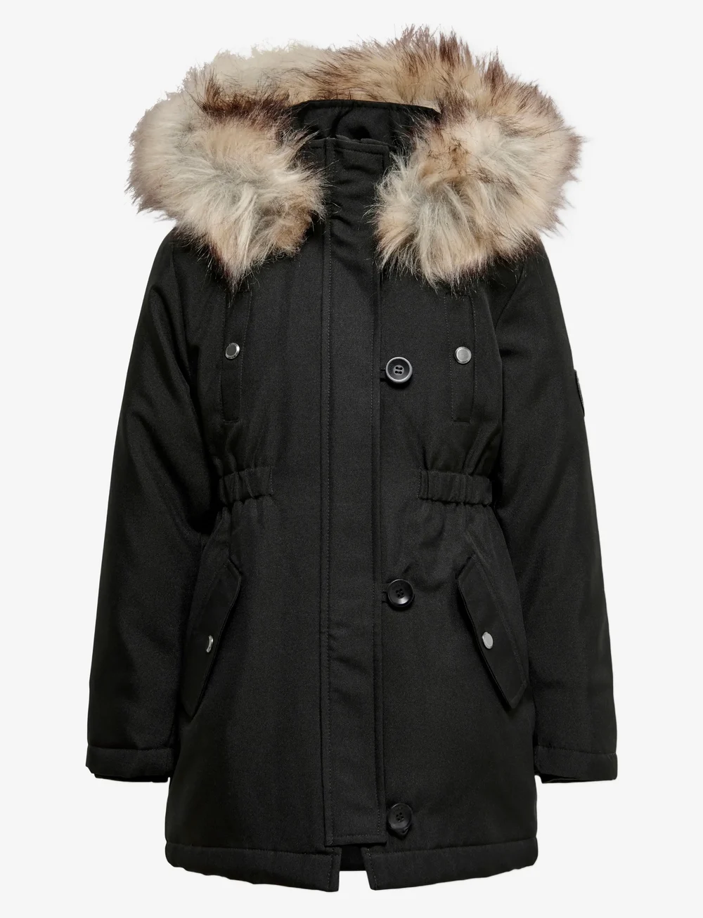 Kids Only - KOGIRIS LIFE FUR PARKA OTW NOOS - parkas - black - 0