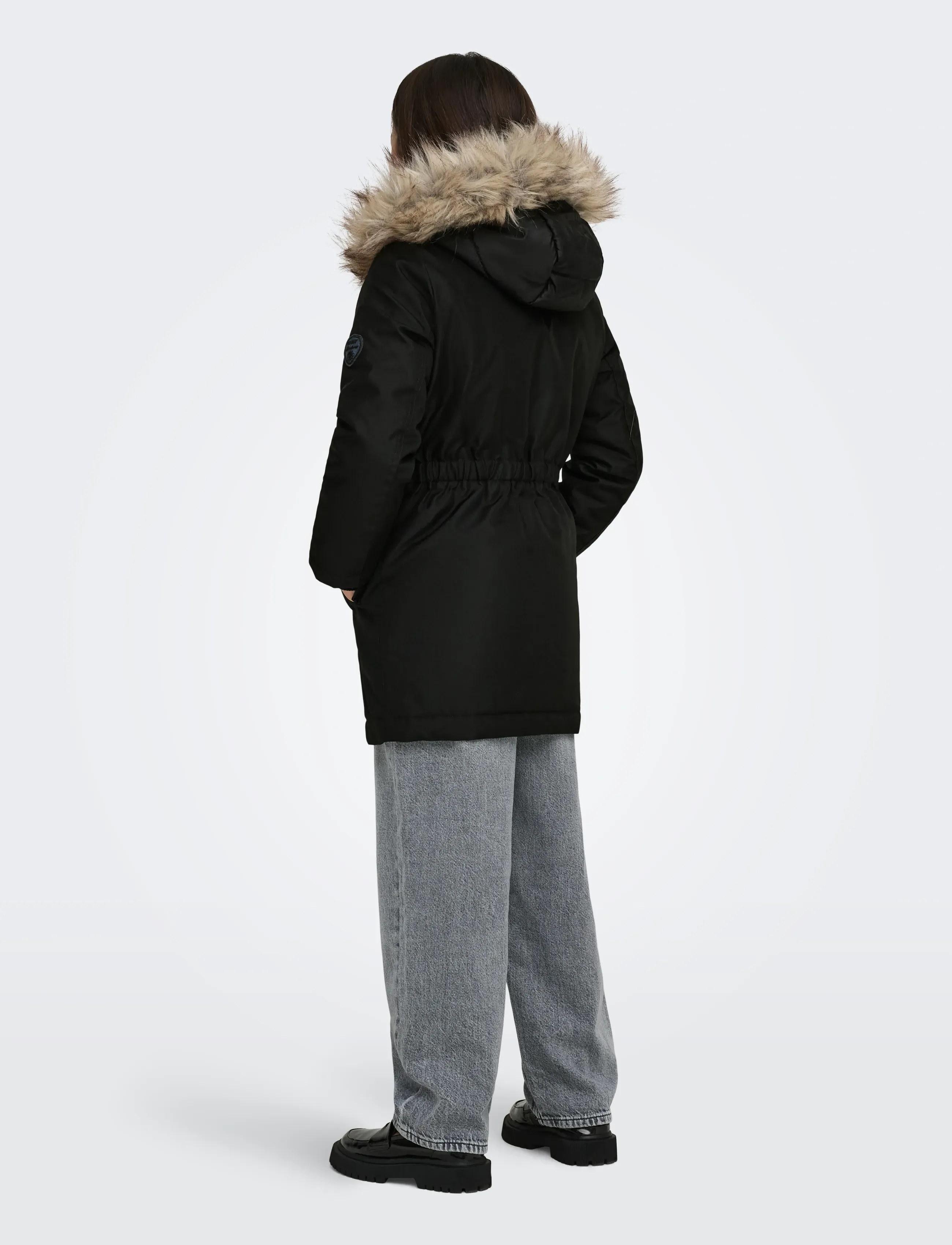 Kids Only - KOGIRIS LIFE FUR PARKA OTW NOOS - parkas - black - 3