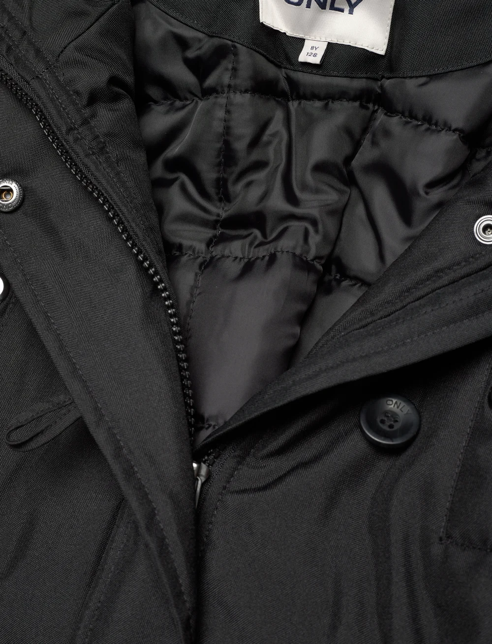 Kids Only - KOGIRIS LIFE FUR PARKA OTW NOOS - parkas - black - 2