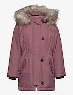 KOGIRIS FUR PARKA  OTW - ROSE BROWN